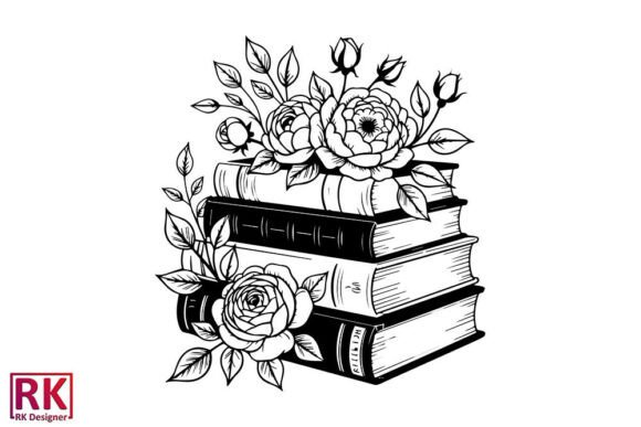 Book Flowers Svg Review