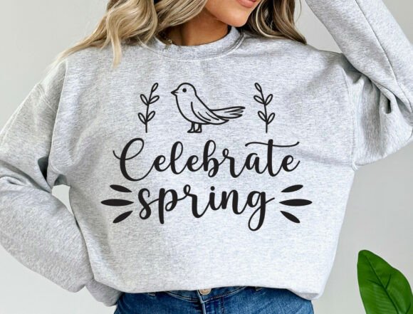 Celebrate Spring SVG PNG