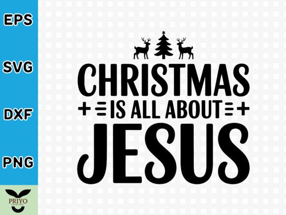 Christmas is All About Jesus SVG