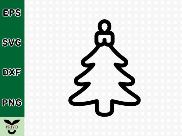 Christmas Tree Ornament SVG