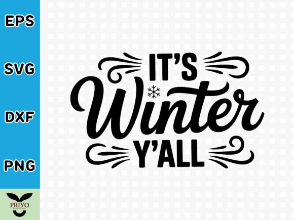 It's Winter Y All SVG