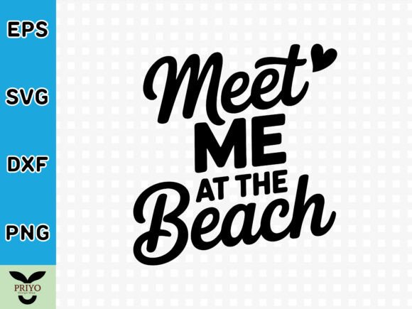 Meet Me at the Beach SVG