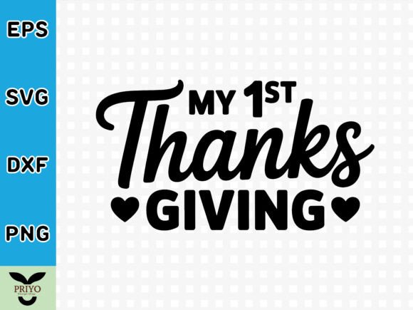 My 1st Thanks Giving SVG