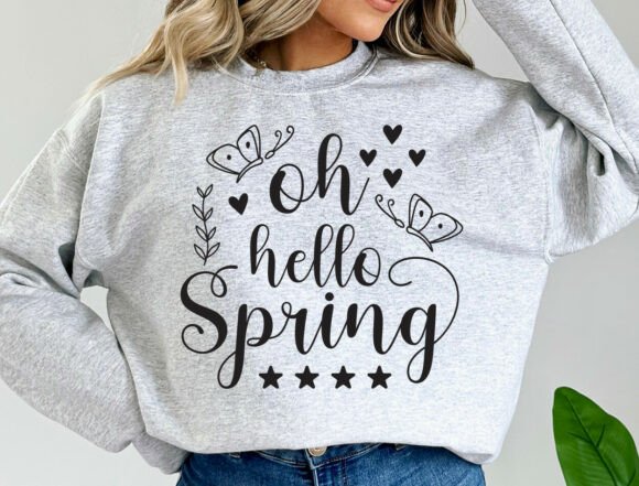 Oh Hello Spring SVG PNG Review