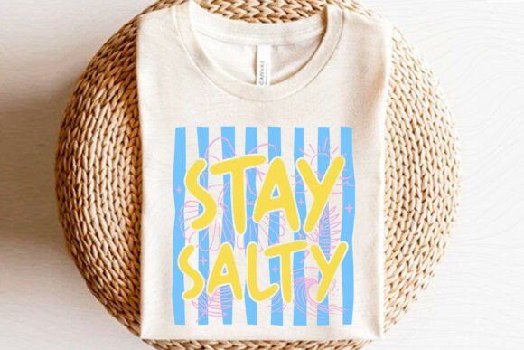 Stay Salty Retro Summer SVG Design
