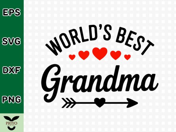 World's Best Grandma SVG